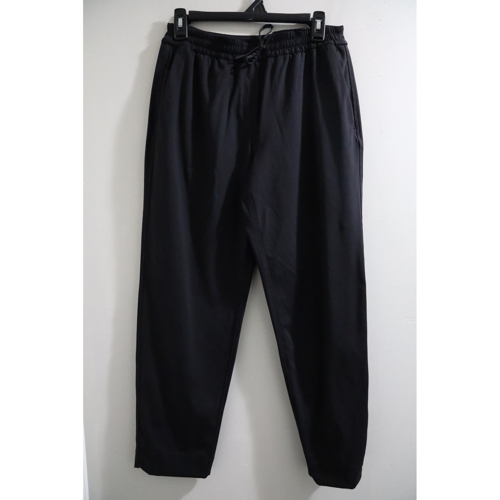 Lululemon‎ On the Fly 7/8 Pant Black Luxtreme Tapered Drawstring Size Small